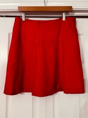 Loft Red Skirt